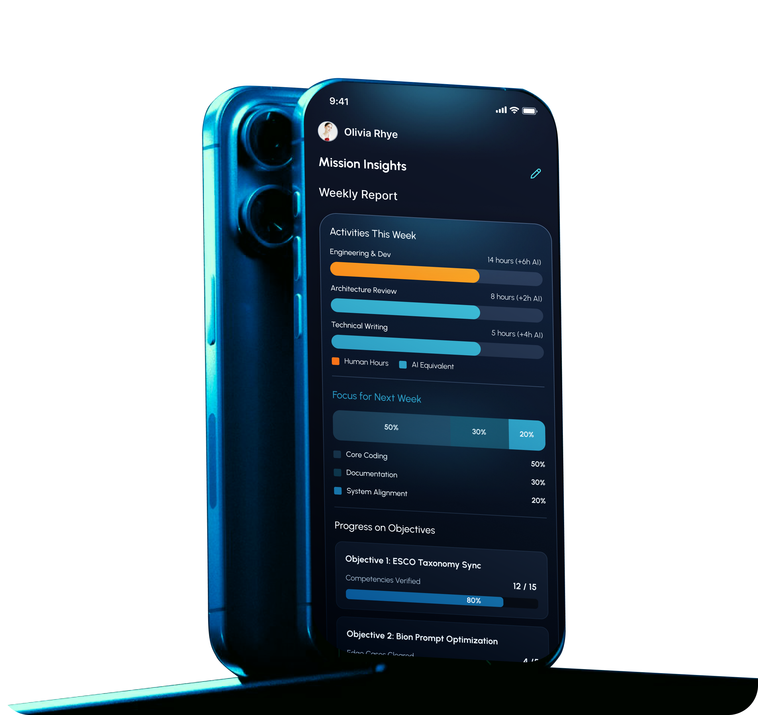 PadaOne on a phone
